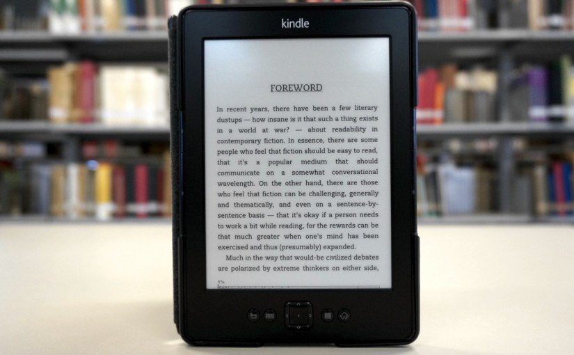 Leitor digital (e-reader) x Livros de papel